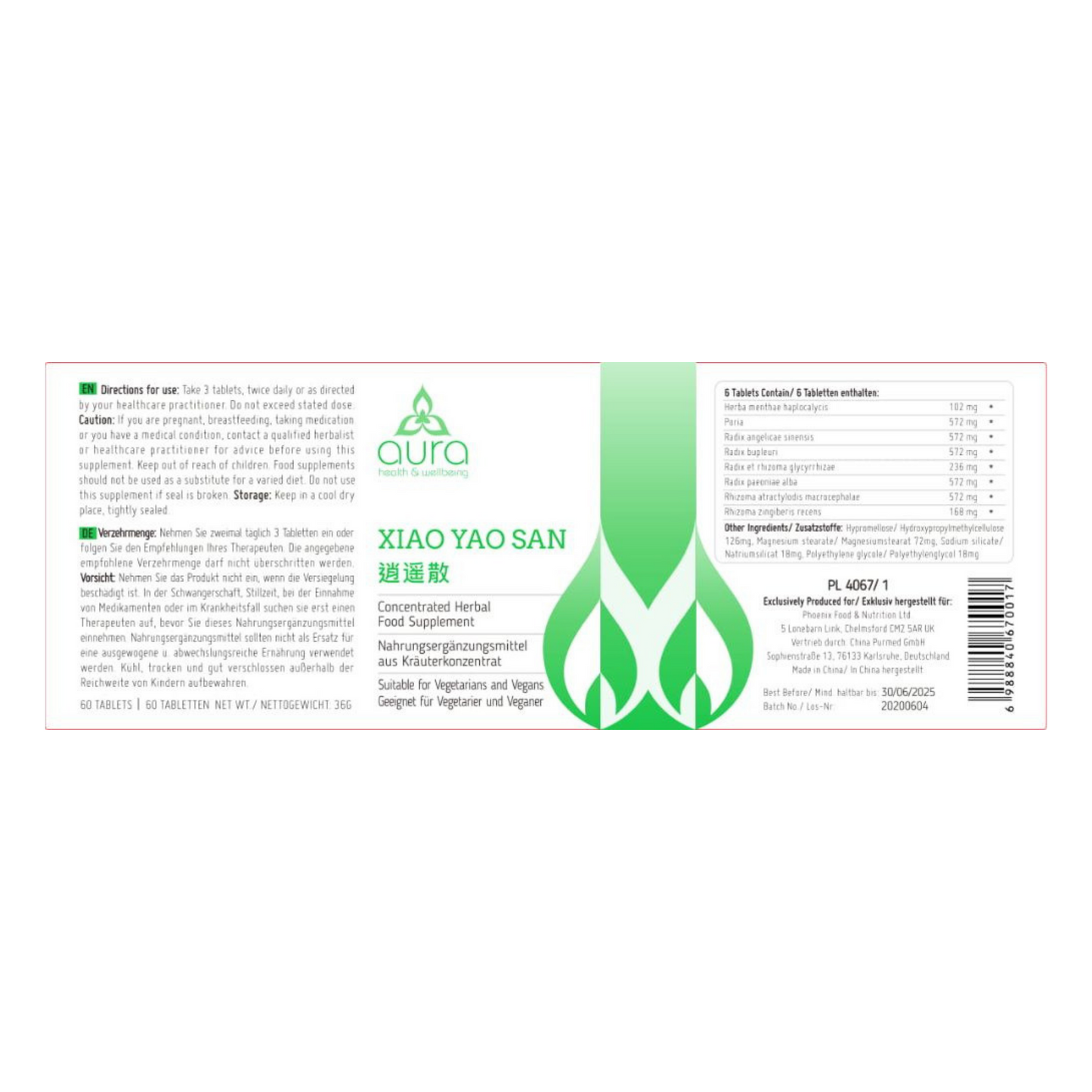 Xiao Yao San - 6 x 60 Tabletten
